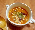 お豆たっぷり★トマトスープ